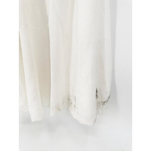 Dress the Population Iris Slit Crepe Sleeveless V-Neck Gown Size XXL NWD - Picture 4 of 7